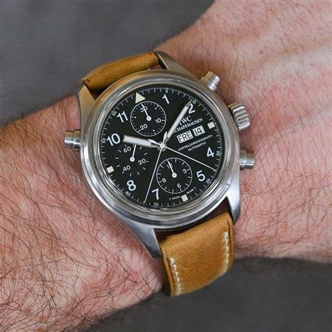 iwc doppelchronograph damaged|Why You Should Consider The IWC DoppelChronograph 3711.